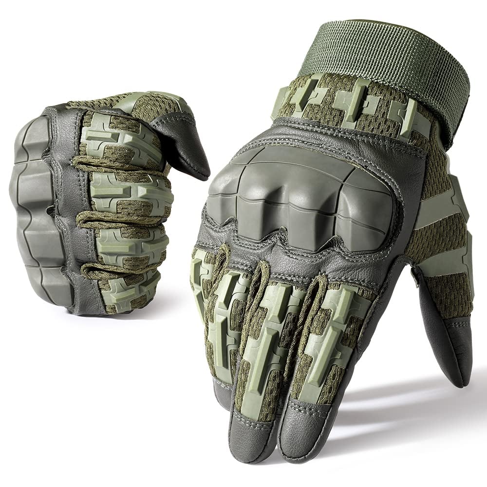 Tactical gloves men's soft shell protection long finger sports training touch screen combat non-slip outdoor military fan cycling gloves men