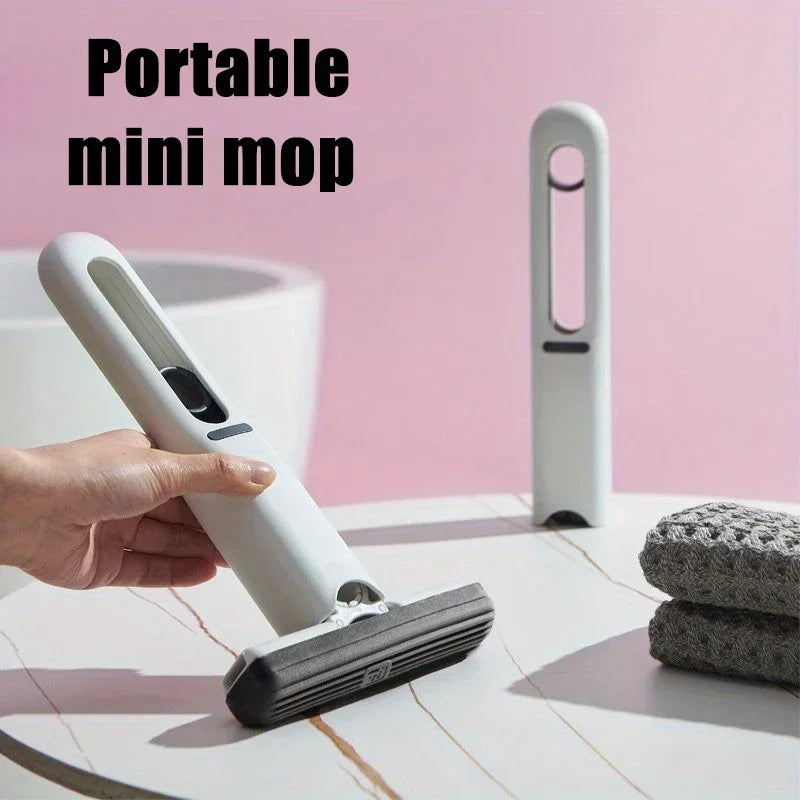 Mini table mop wringing tool multifunctional