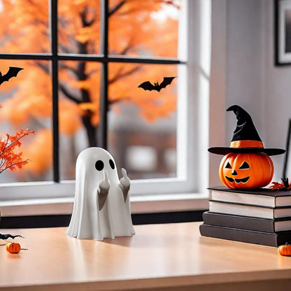 Small Scary Ghost Figurine - Halloween Ghost Figurine - Scary Resin Ghost Statue👻👻