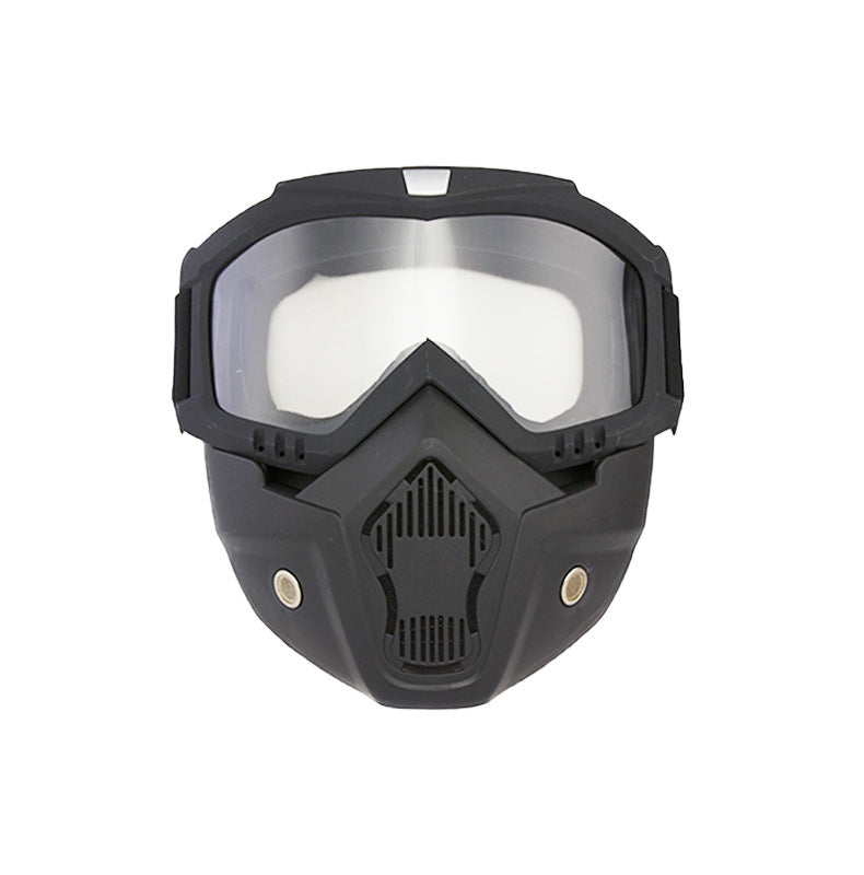 🎃 Motorcycle masks and riding goggles are windproof, UV-proof and dustproof (special for welding)