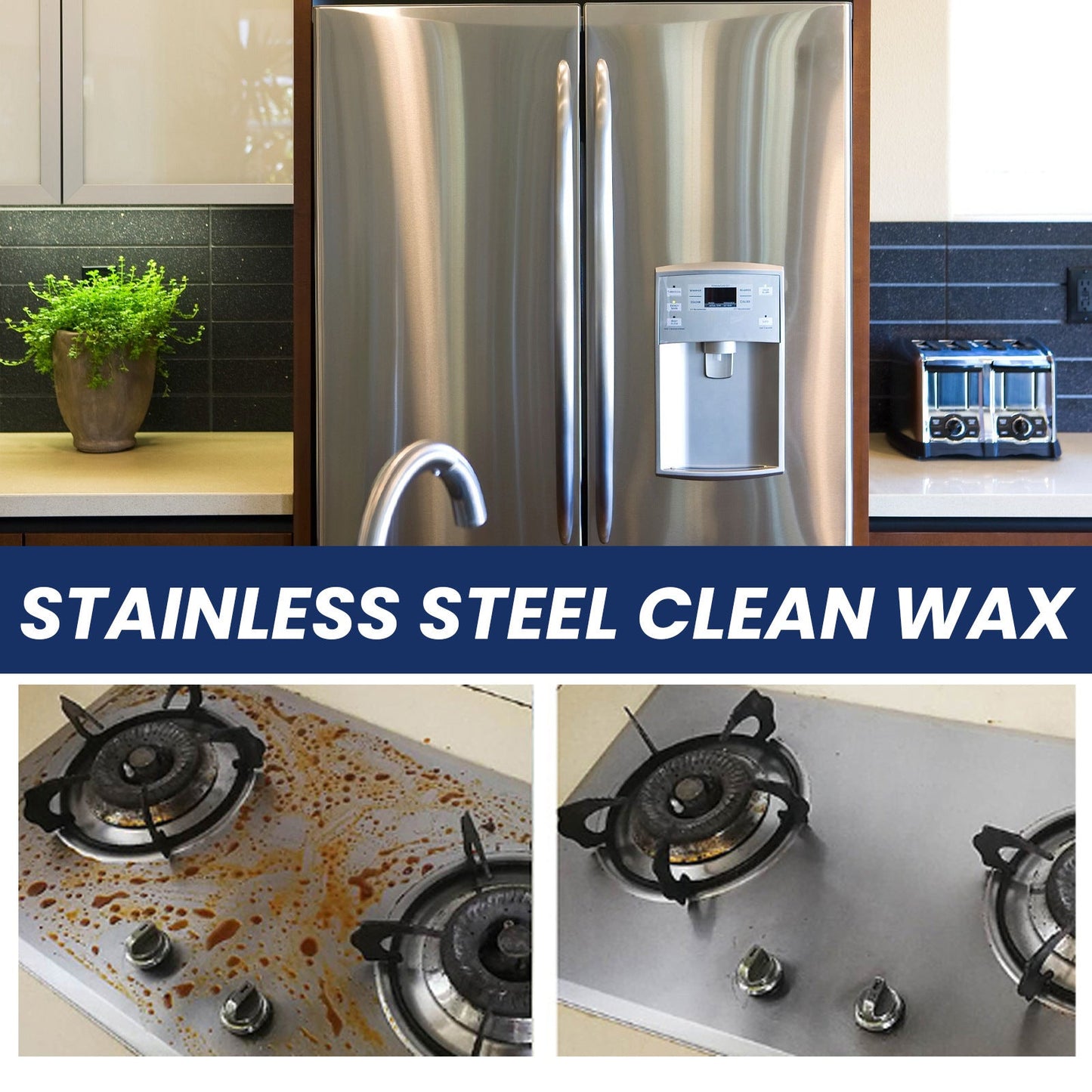 ECO-FRIENDLY STAINLESS STEEL CLEANING CREAM