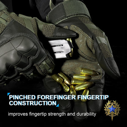 Tactical gloves men's soft shell protection long finger sports training touch screen combat non-slip outdoor military fan cycling gloves men