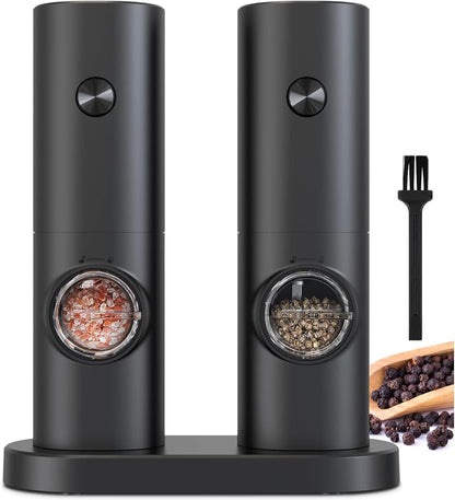 Electric Pepper and Salt Grinder Set (2 pcs)