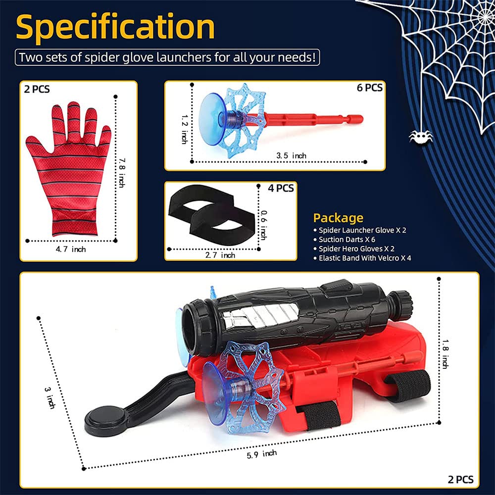 🔥Fulfill A Hero's Dream 🔥 Spider Web Launcher Toy🕷️