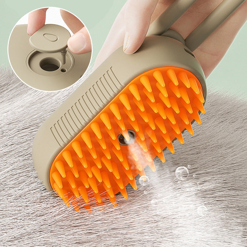 [Best Gift for Pets] Multifunctional Pet Massage Comb with Spray