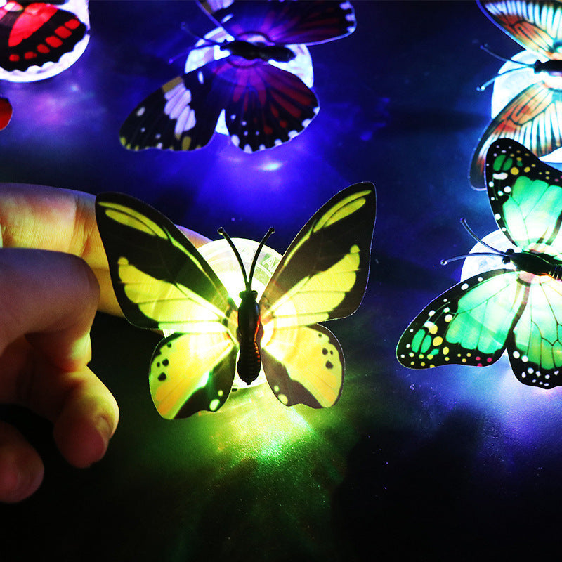 🦋24pcs 3D LED Butterfly Decoration Night Light🦋