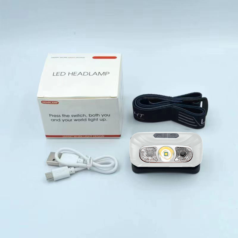 💡Super Bright Light Sensor Mini Led Headlamp