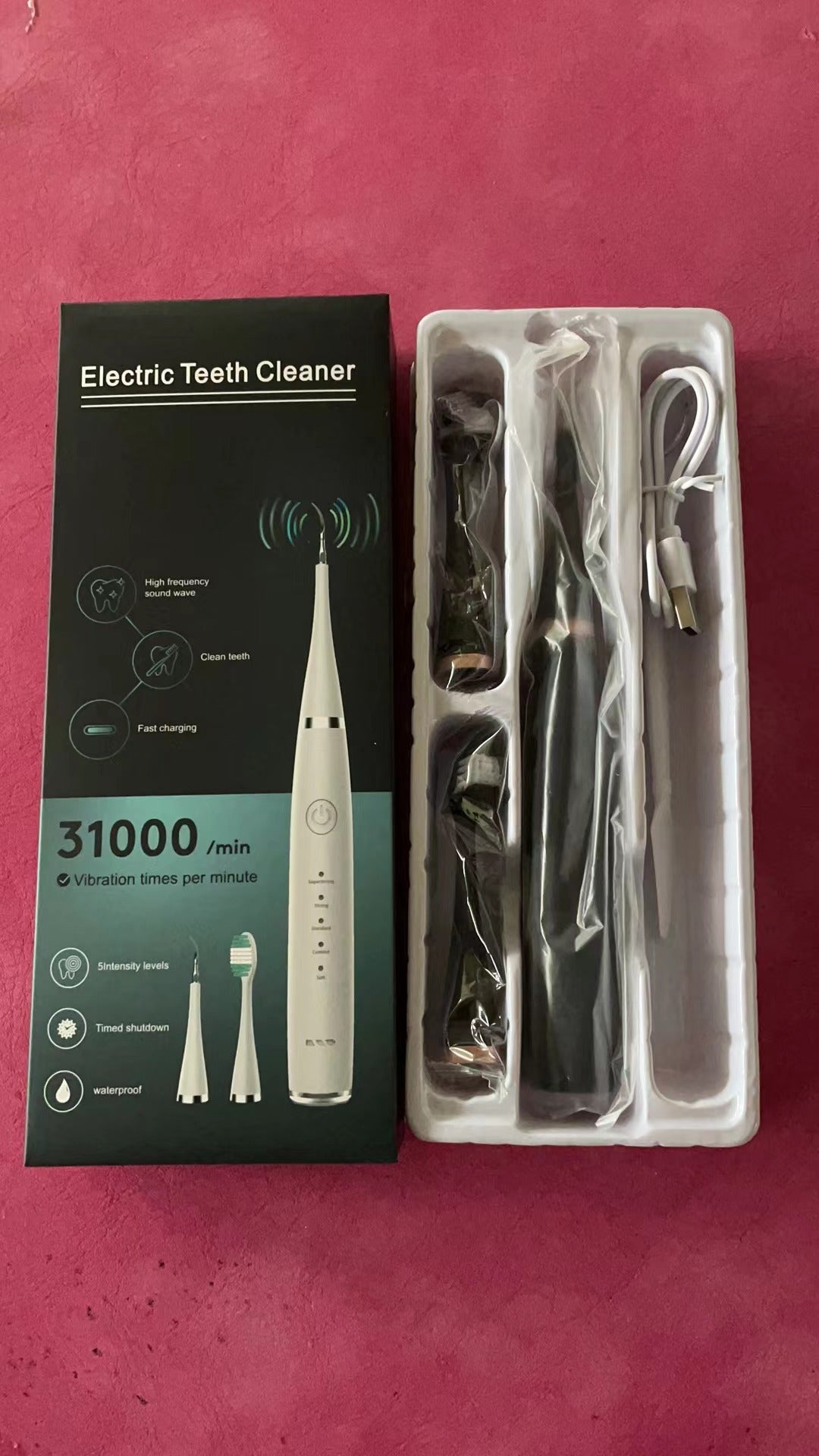 Multifunctional ultrasonic electric toothbrush for household use