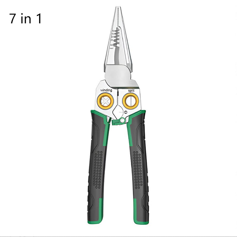 8 In 1 Wire Stripping Pliers Multifunction Electrician Cable Stripper Cutting Splitting Repair Hand Tools Pliers