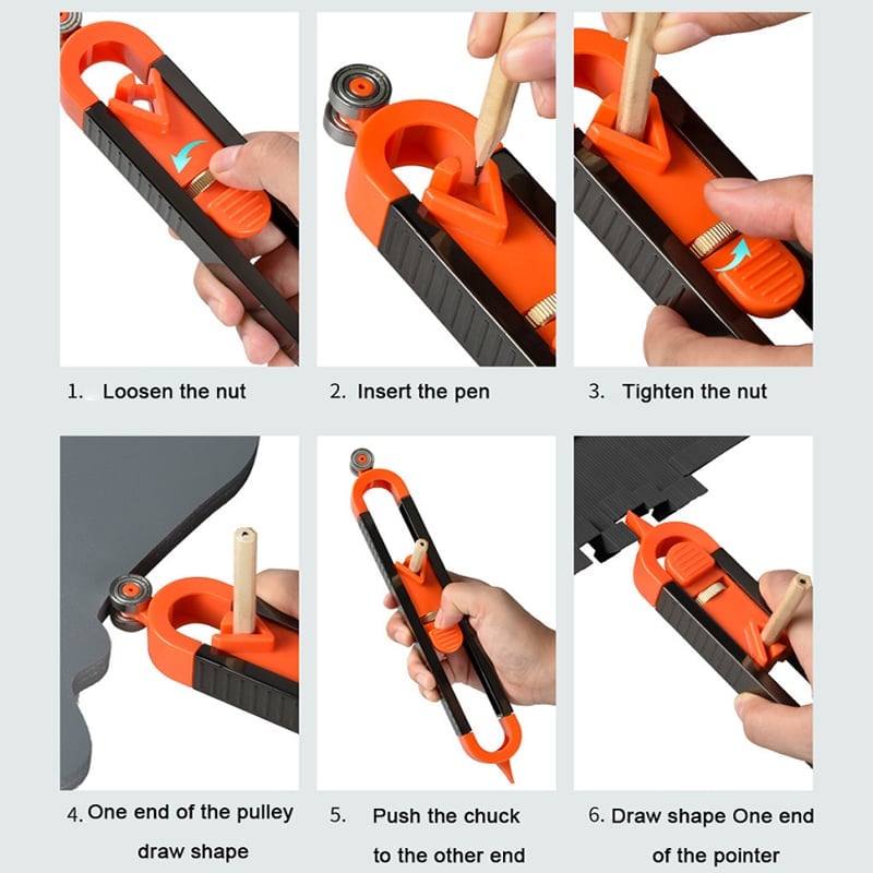 🔥Hot Sale-Precise Edge Corner Measuring Profile Duplicator⚡