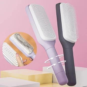 Massage airbag comb Straightening comb Self-cleaning comb