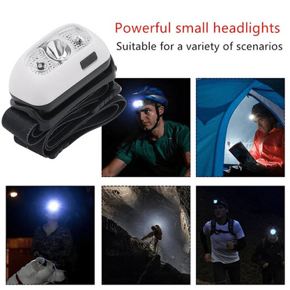 💡Super Bright Light Sensor Mini Led Headlamp