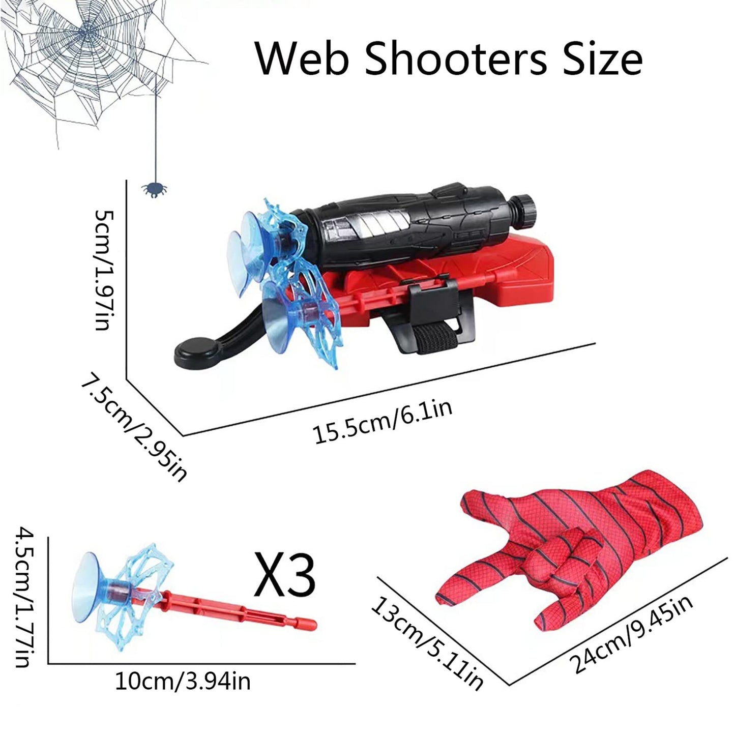 🔥Fulfill A Hero's Dream 🔥 Spider Web Launcher Toy🕷️