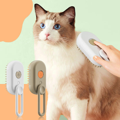 [Best Gift for Pets] Multifunctional Pet Massage Comb with Spray