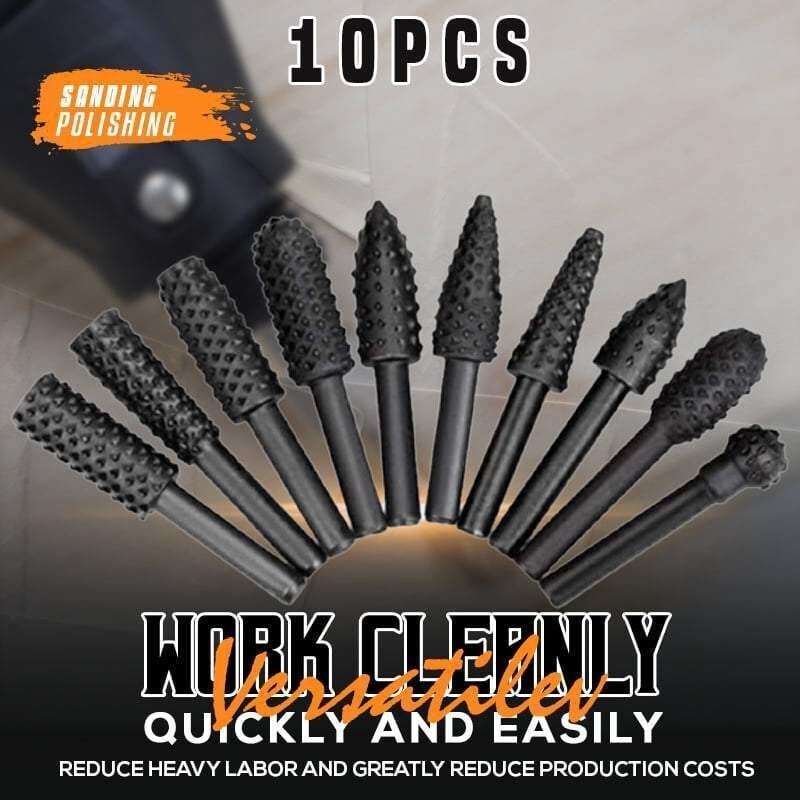 🔥Premium Tungsten Steel Carbide Rotary Burr Set 🔥