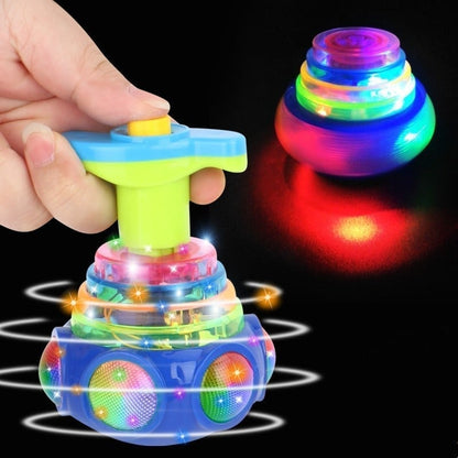 Music Flashing Spinners Toy With Launcher💫💫