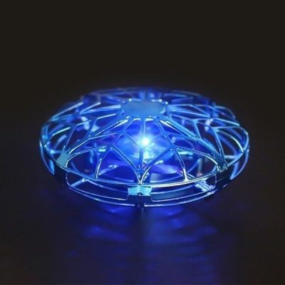 Luminous LED induction flying ball rotating flying saucer suspension UFO